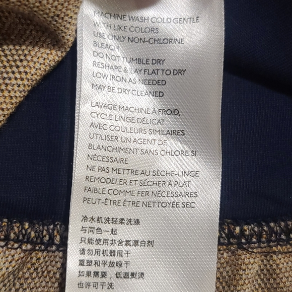 ANTHROPOLOGIE Brown Jamie Zebra Peplum Tank Top Women Size Large - Picture 6 of 7